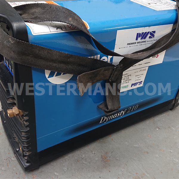 Miller Dynasty 210 DX AC/DC Tig Welder Auto Line voltage